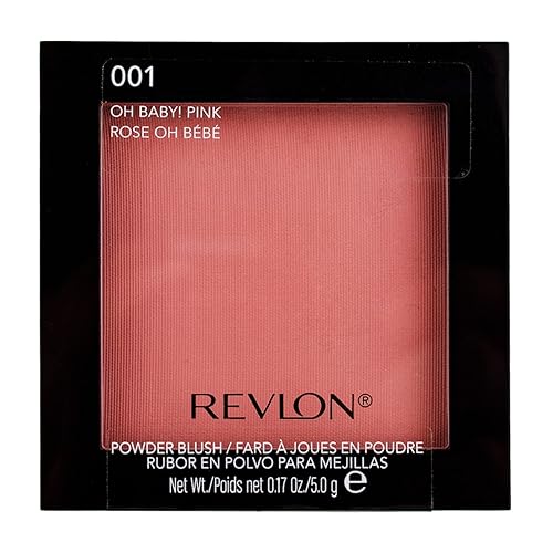 Revlon Powder Blush, 001 Oh Baby Pink, 0.17 Ounce by Revlon Beauty & Personal Care REVLON