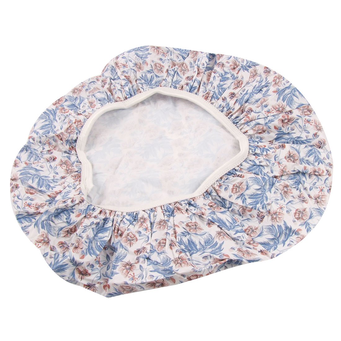 Ruilogod 2 Pcs Bathing Flower Printed Elastic Hem Plastic Shower Cap for Women (id: 4dc 030 5cc ac4 f62 Beauty and Personal Care Ruilogod