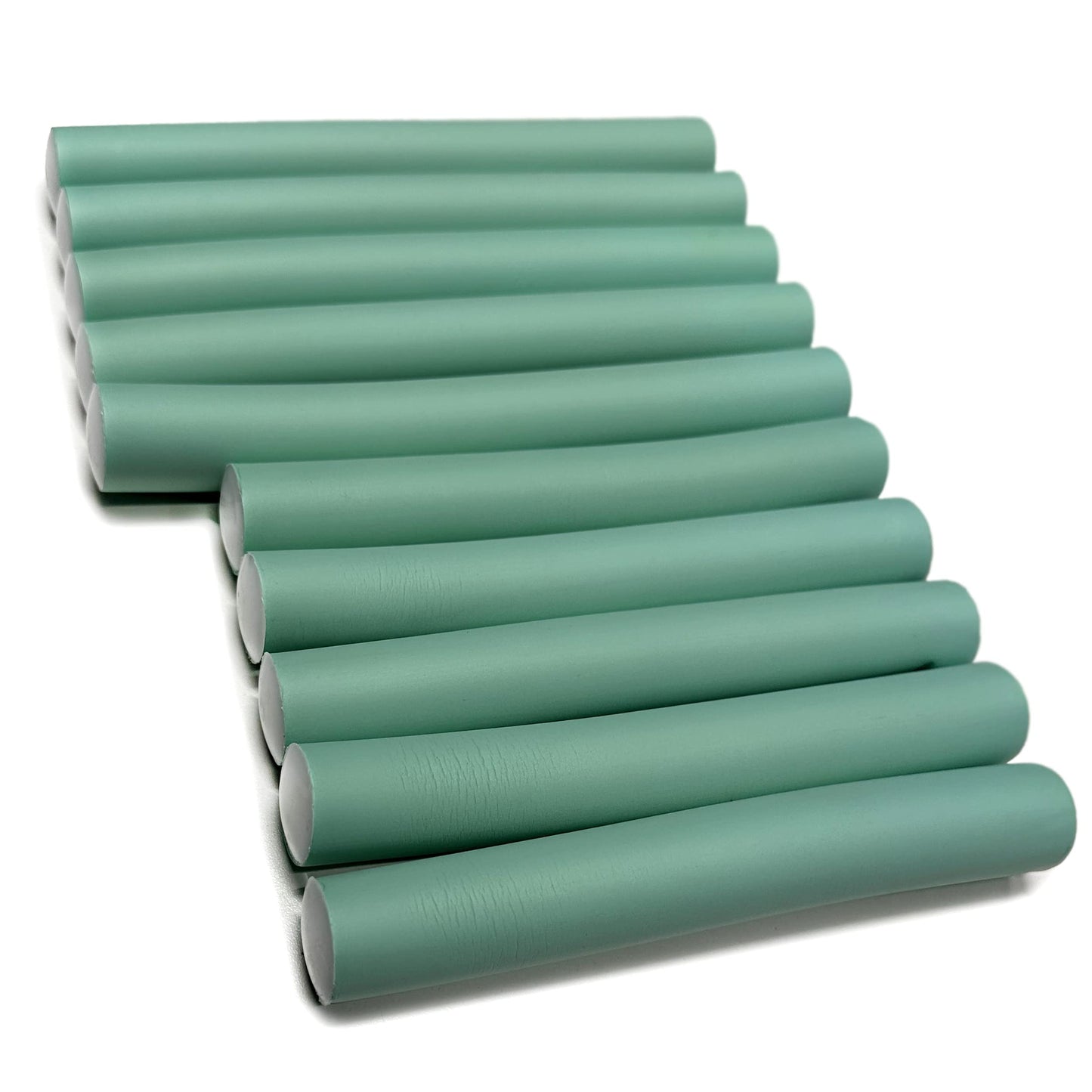 My Beauty Spot Flexi Rods Foam Hair Rollers 1" Diameter Professional Salon Quality 10 Pcs Rubber Hair Rollers for Long, Medium and Short Hair (Blue) Beauty & Personal Care My Beauty Spot