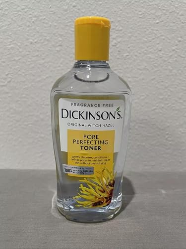 Dickinson's Original Witch Hazel Pore Perfecting Toner, 100% Natural, 16 Ounce Fragrance Free Beauty & Personal Care Dickinson's