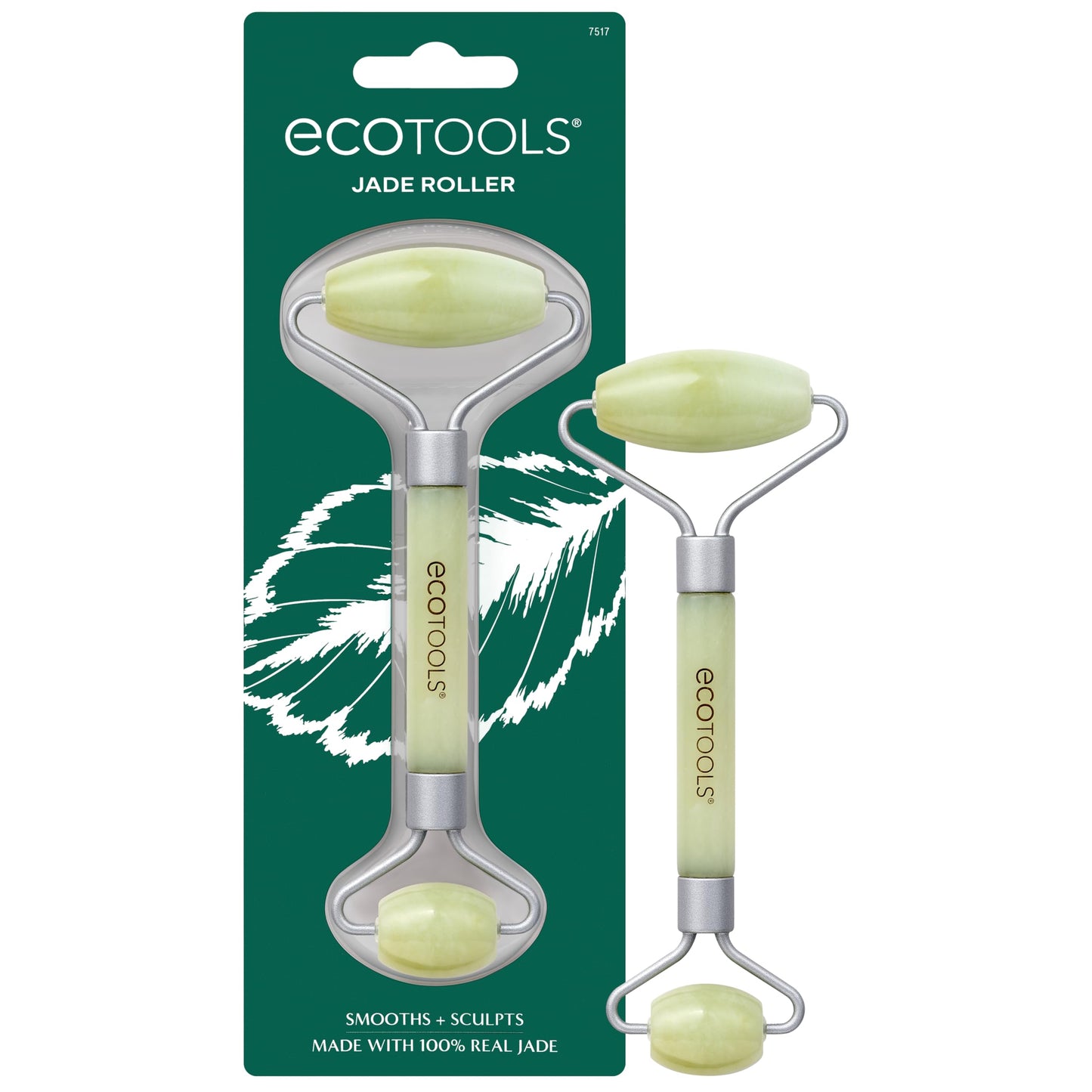 Ecotools Jade Face & Under Eye Roller For Smoothing & De-Puffing Beauty & Personal Care EcoTools