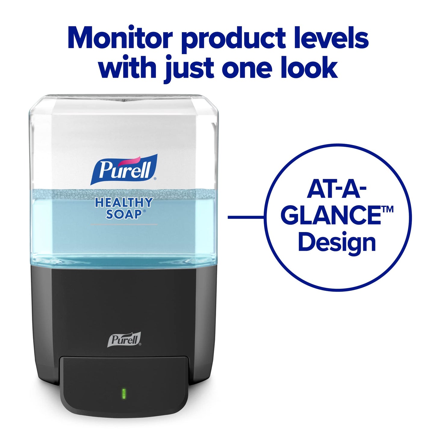 PURELL Brand HEALTHY SOAP 0.5% BAK Antimicrobial Foam, Lightly Fragranced, 1200 mL Refill for PURELL ES4 Manual Soap Dispenser (Pack of 2) - 5079-02 Beauty & Personal Care Purell