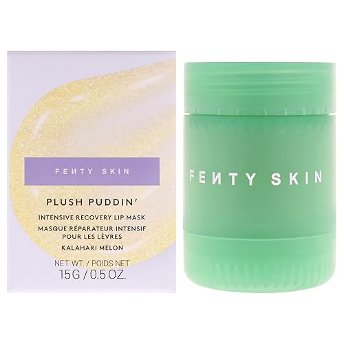 Plush Puddin Intensive Recovery Lip Mask - Kalahari Melon by Fenty Beauty for Women - 0.5 oz Lip Mask Beauty & Personal Care FENTY BEAUTY