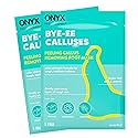 Onyx Professional Foot Peel Mask Callus Remover, 2 pack - Dead Skin Remover, Foot Exfoliator, Cracked Heel Repait, Peeling Callus Removing Foot Mask Beauty & Personal Care Onyx Professional