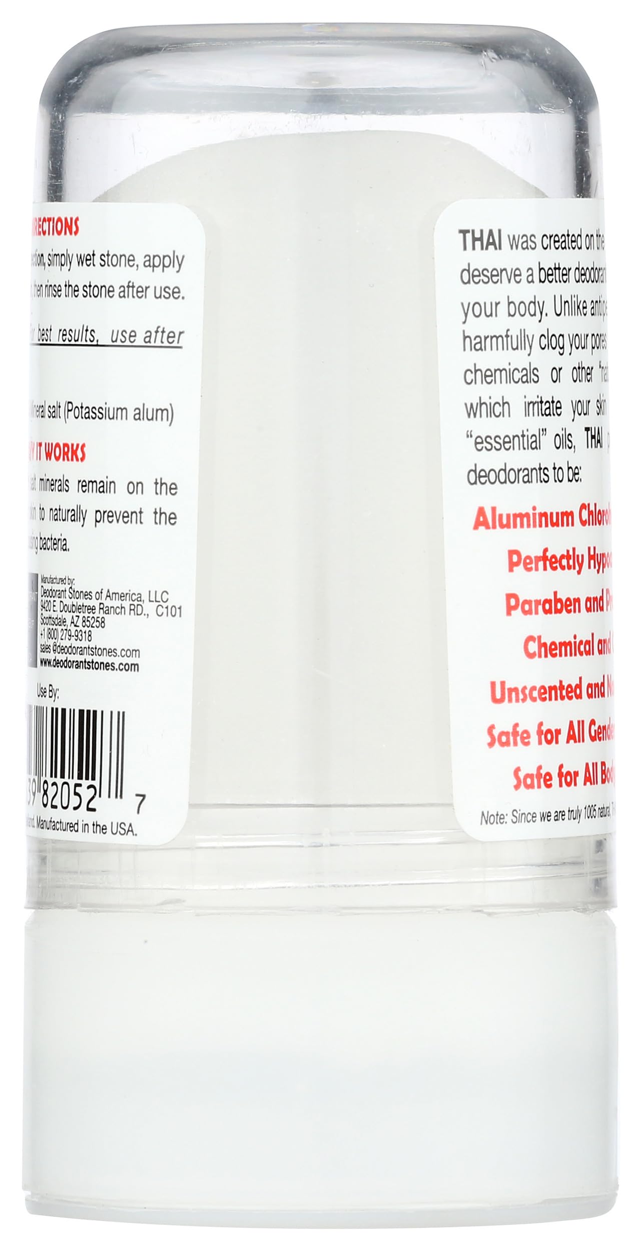 Deodorant Stones of America Deodorant Stick, 4.25 OZ Beauty and Personal Care Deodorant Stones of America