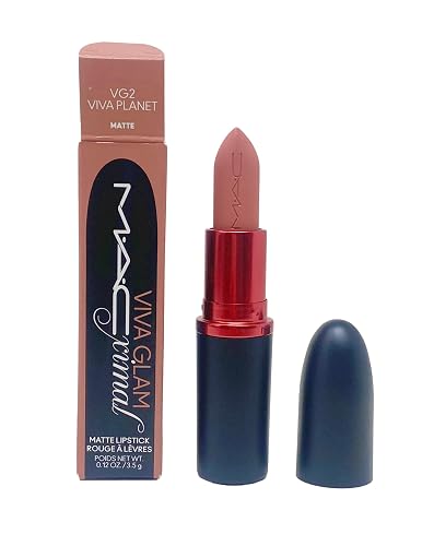 MAC Ximal Viva Glam Matte Lipstick - VG2 Viva Planet (.12 Oz / 3.5 g) Beauty & Personal Care MAC
