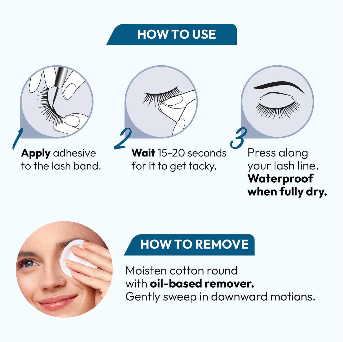 i-ENVY Super Strong Waterproof Black Eyelash Adhesive, Long Lasting Sweat & Tear Proof Lash Glue for Eyelash Extensions, All Day Hold Durable Brush-On Beauty and Personal Care iENVY