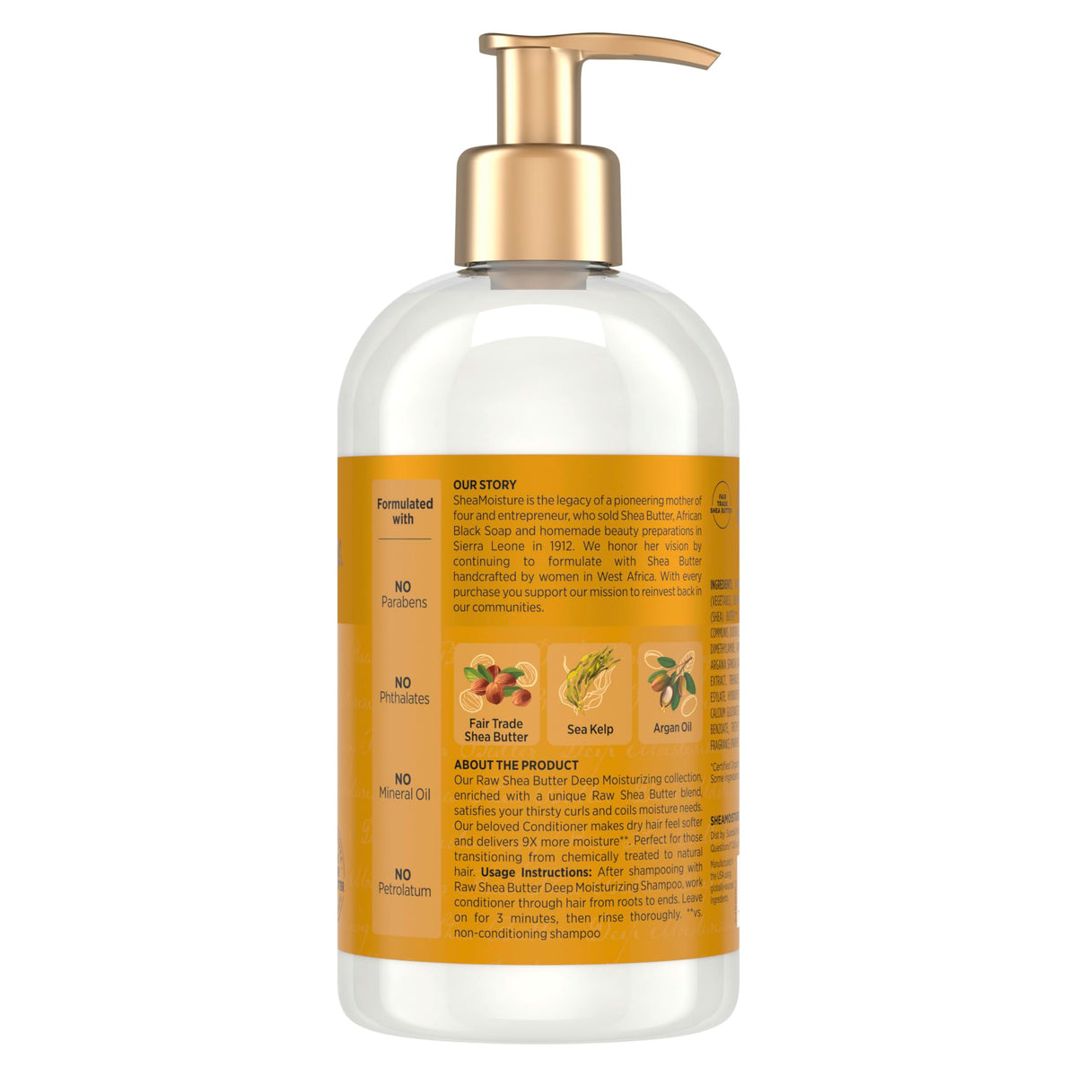 SheaMoisture Raw Shea Butter Deep Moist Conditioner 13 Ounce Beauty & Personal Care SheaMoisture