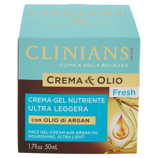 Clinians Cream & Oil Fresh Nourishing Gel Ultra Light - 5 g Beauty and Personal Care CLINIANS