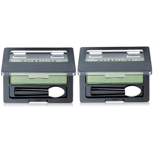 (2 Pack) Maybelline New York Expert Wear Eyeshadow, Singles, Forest Green [80S]