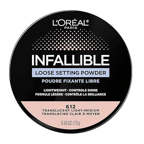 L'Oreal Paris Infallible Tinted Loose Setting Powders, Matte Finish, Lightweight, No White Cast, 2 Shades From Light To Deep, Translucent Medium-deep Beauty & Personal Care L'Oreal Paris