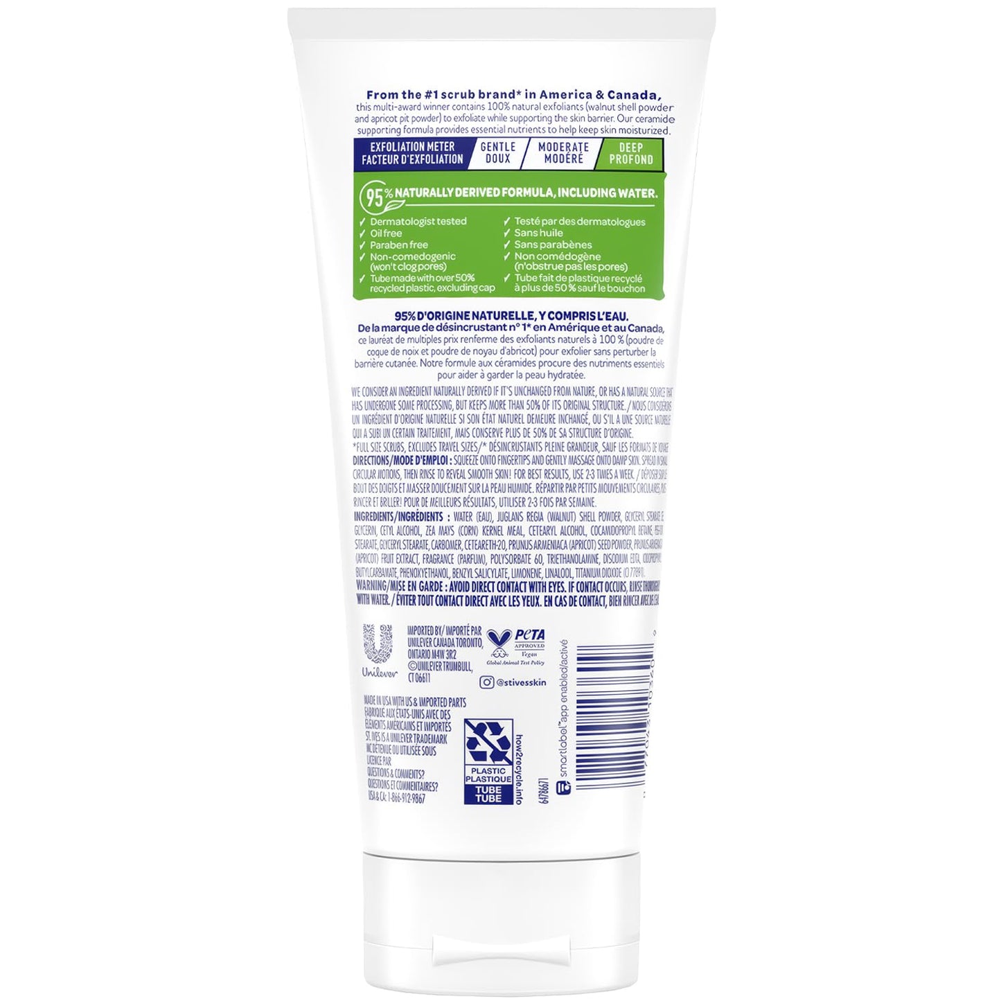 St. Ives Apricot Facial Scrub, Fresh Skin 5-Pack - Face Exfoliant for Balanced to Oily Skin, 6 Oz Ea Beauty & Personal Care St. Ives