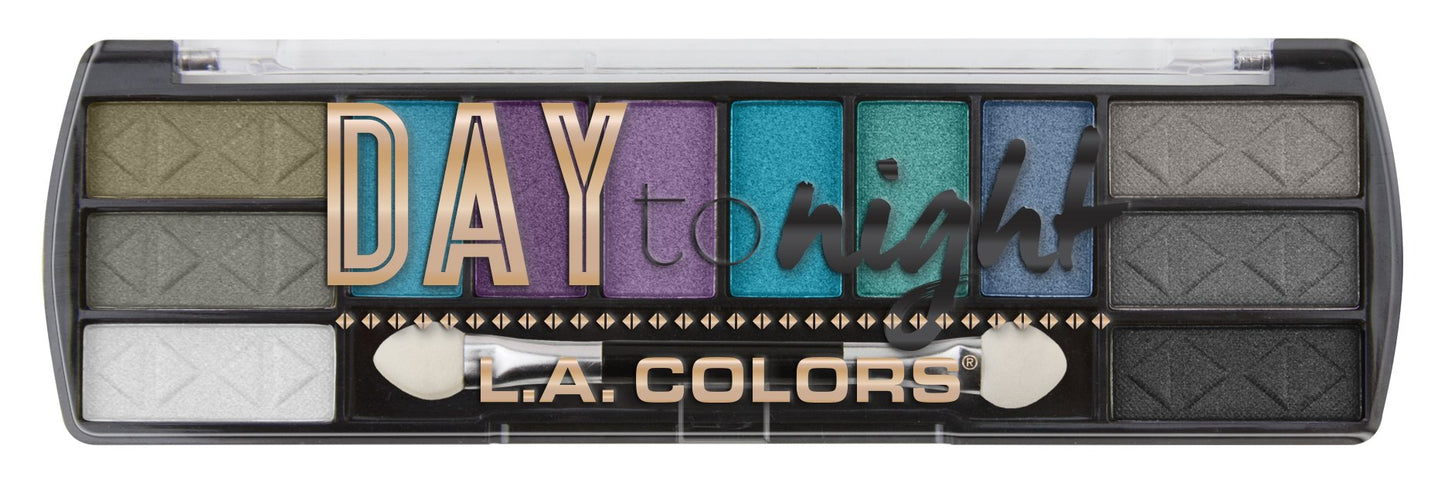 L.A. COLORS Day to Night 12 Color Eyeshadow, After Dark CES432 Beauty & Personal Care L.A. COLORS
