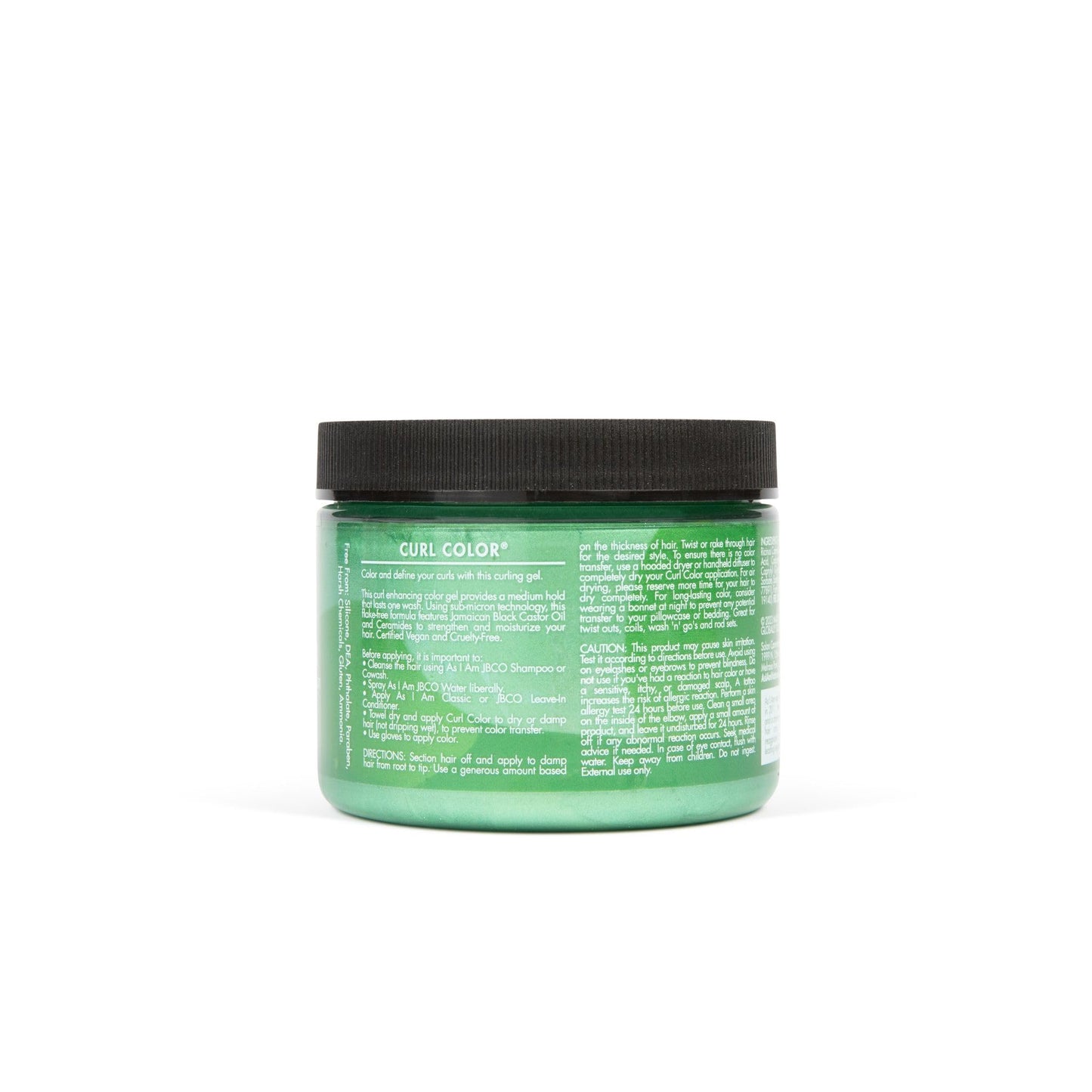 As I Am Curl Color - Jade Green - 6 ounce - Color & Curling Gel - Temporary Color - Medium Hold - Vegan & Cruelty Free Beauty & Personal Care As I Am