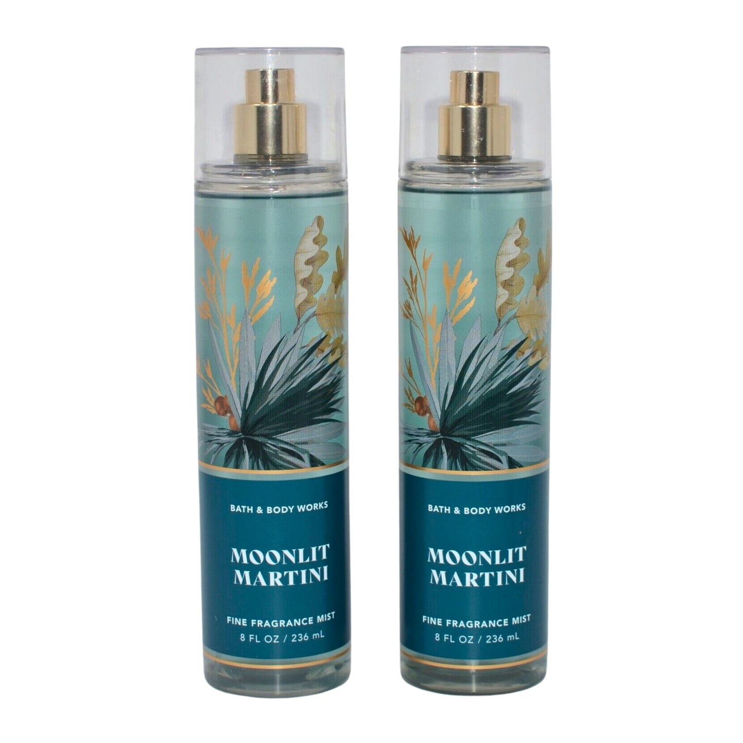 Bath & Body Works Fine Fragrance Mists, Set of 2, 8oz Each Bottle (Moonlit Martini) Beauty & Personal Care Bath & Body Works