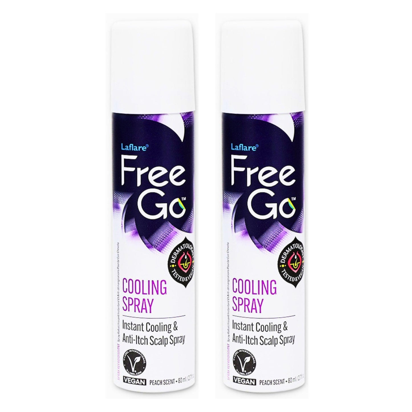 Laflare Cooling Spray for Braiding, Wig & Weaving. Instantly Reduce Temperature & Relief Itchy Scalp and Skin, Vegan(Biotin, Tea Tree, Castor Oil) 80 Beauty & Personal Care Laflare
