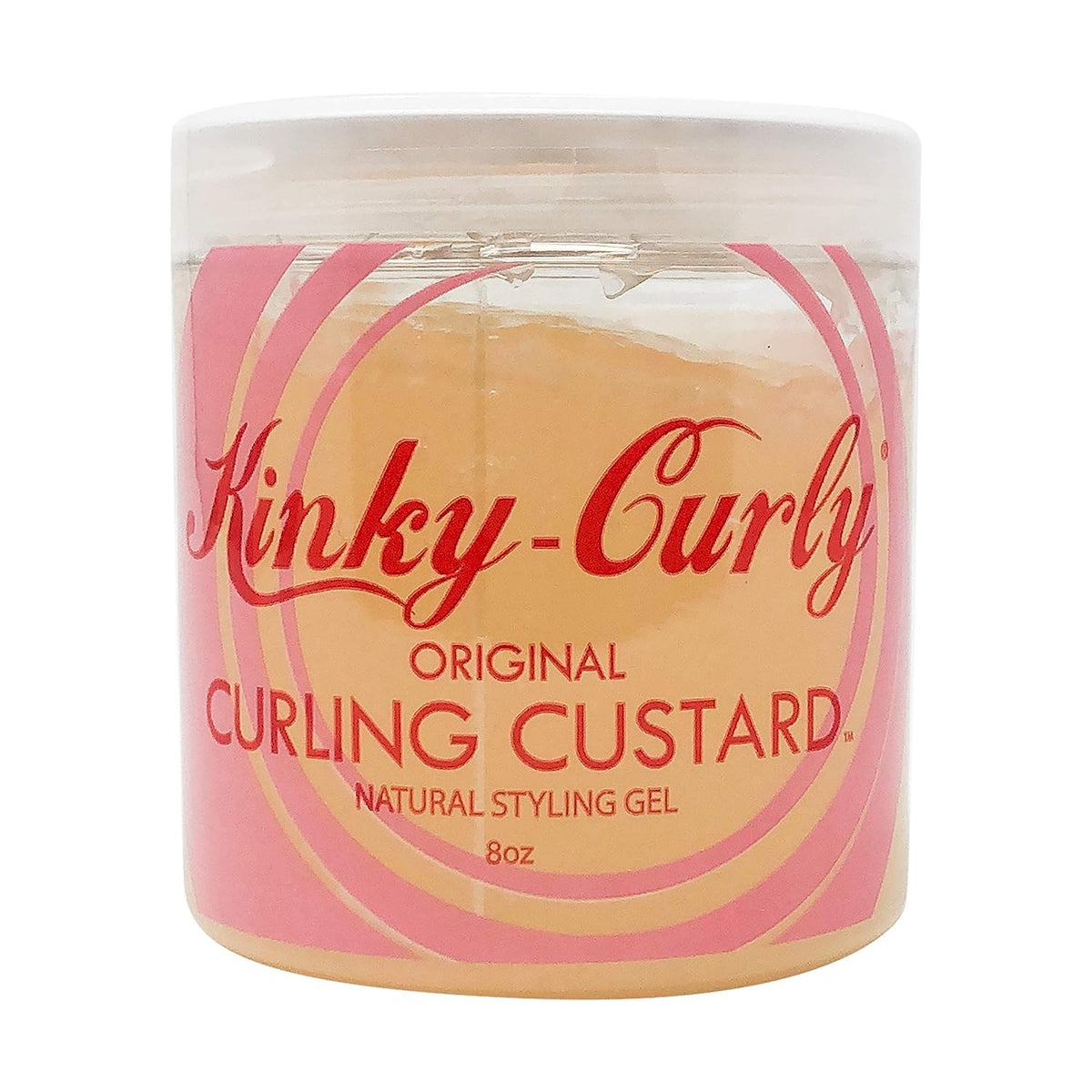 Kinky Curly Original Curling Custard Natural Styling Gel 8oz Pack of 3 Beauty & Personal Care Kinky Curly