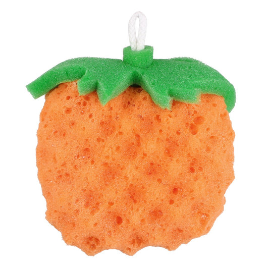 Ruilogod Fruit Shape Bath Sponge Body Exfoliate Shower Loop Scrubber Orange (id: 8e1 0e2 6a7 69a 2e1 Beauty and Personal Care Ruilogod