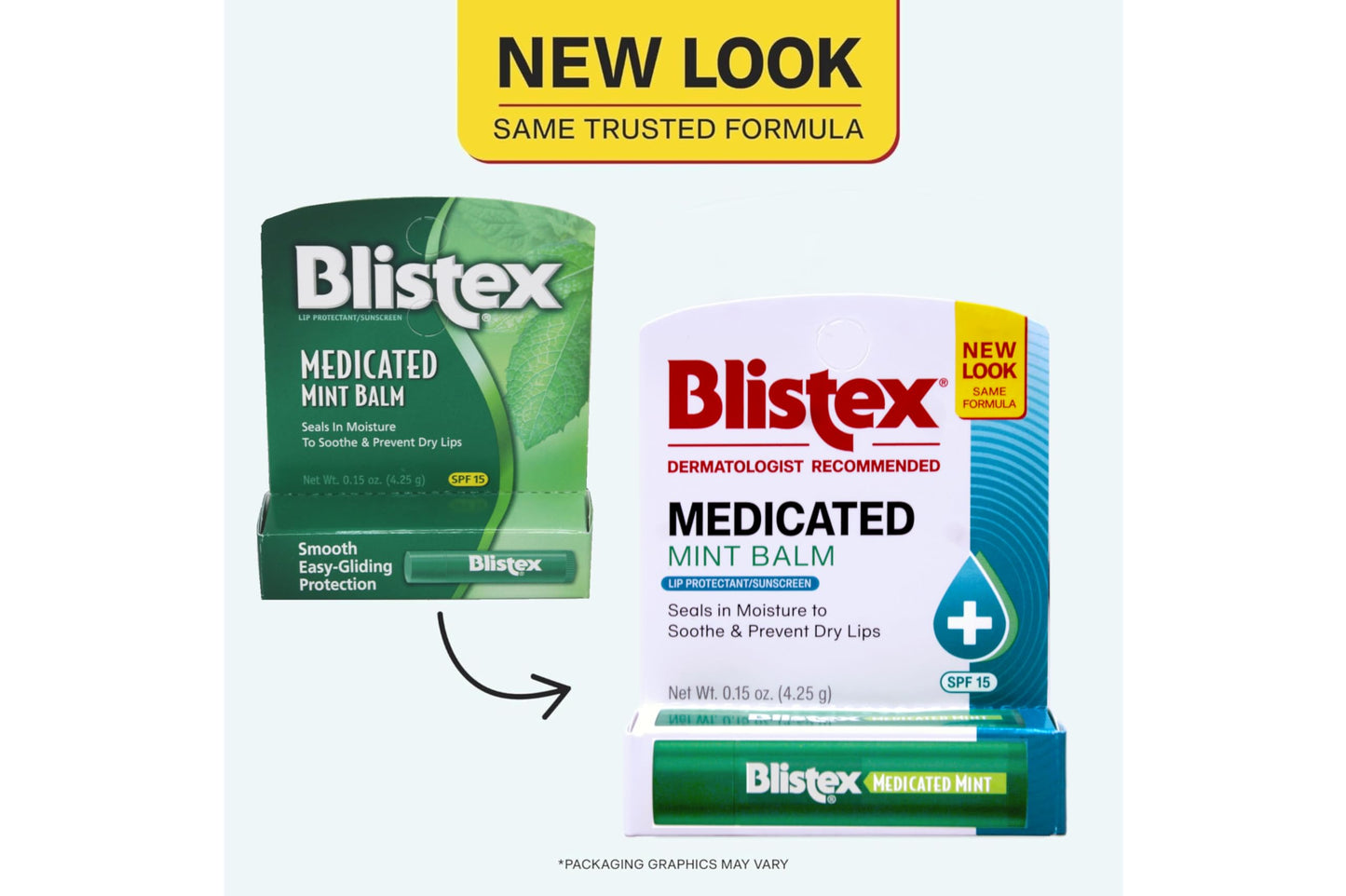 Blistex Medicated Mint Balm .15 Oz. Beauty and Personal Care Blistex
