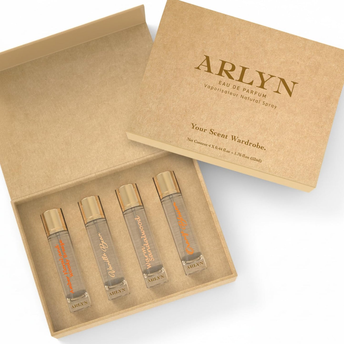 ARLYN, 4 Pc Discovery Gift Set | 1.76 FL Oz | Unisex, Men & Women Eau de Parfum |, Vegan, Cruelty-Free, Made In USA, Long Lasting Beauty & Personal Care ARLYN BY BELLEVUE PARFUMS