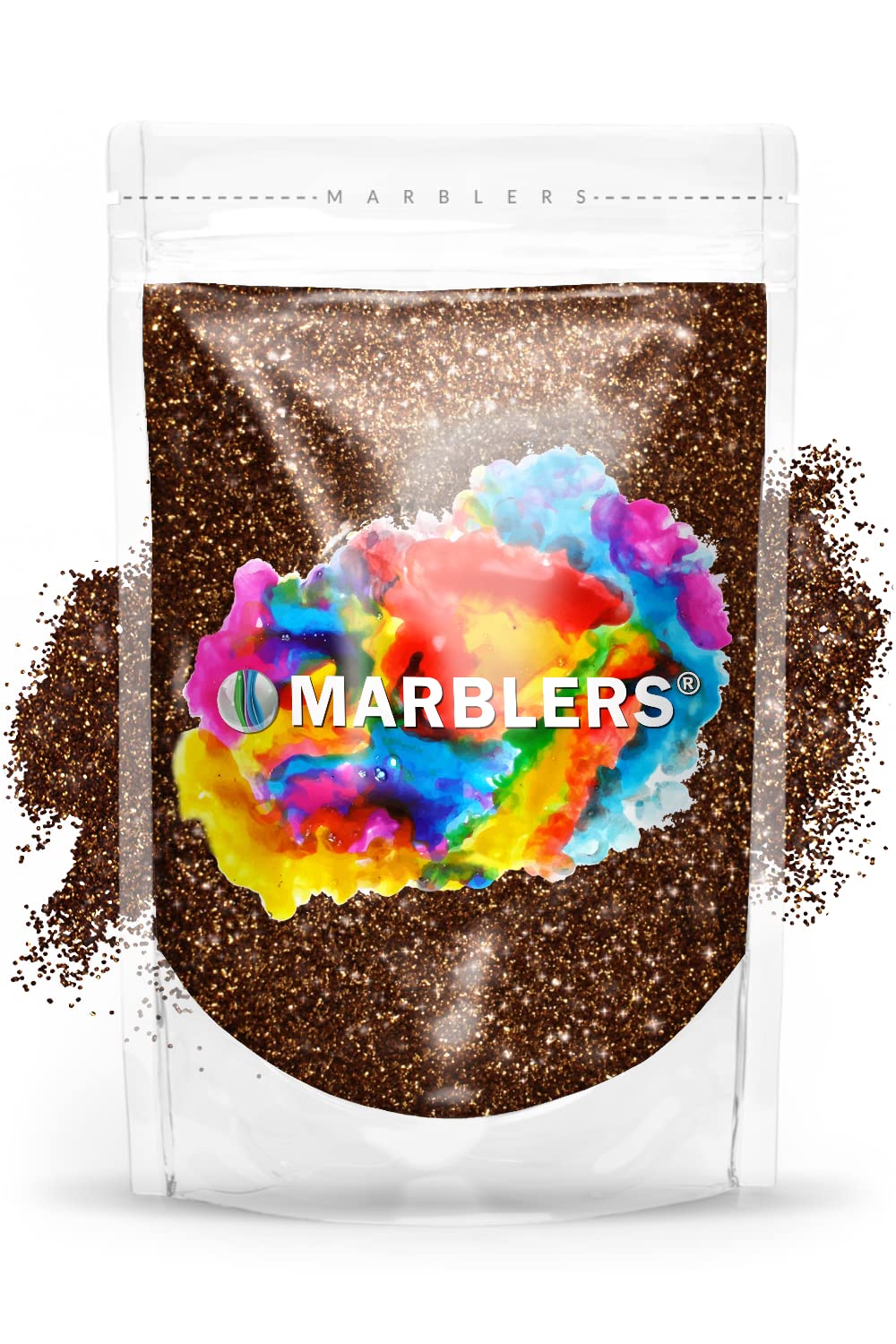 MARBLERS Twinkle Glitter [Pecan] 3oz (85g) | Fine | Non-Toxic, Vegan, Cruelty-Free | Face, Body, Eyeshadow, Hair, Festival, Party Makeup | Nail Art Beauty & Personal Care MARBLERS