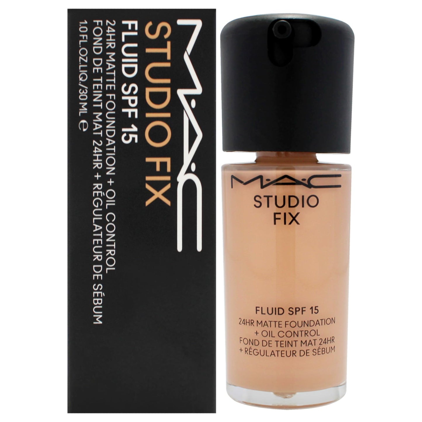 Studio Fix Fluid SPF 15 24Hr Matte Foundation Plus Oil Control - NW22 by MAC for Women - 1 oz Foundation Beauty & Personal Care MAC