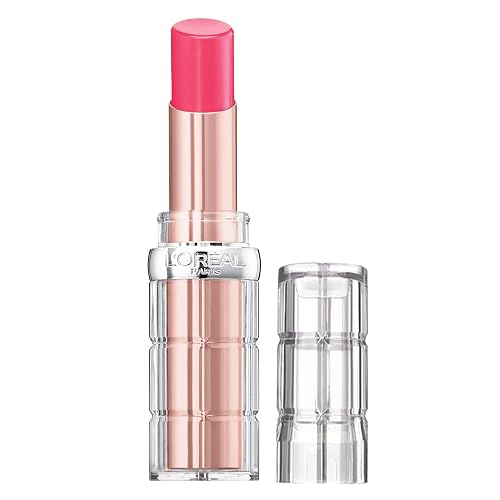 L'Oreal Paris Makeup Colour Riche Plump and Shine Lipstick, for Glossy, Radiant, Visibly Fuller Lips with an All-Day Moisturized Feel, Guava Plump, Beauty & Personal Care L'Oreal Paris