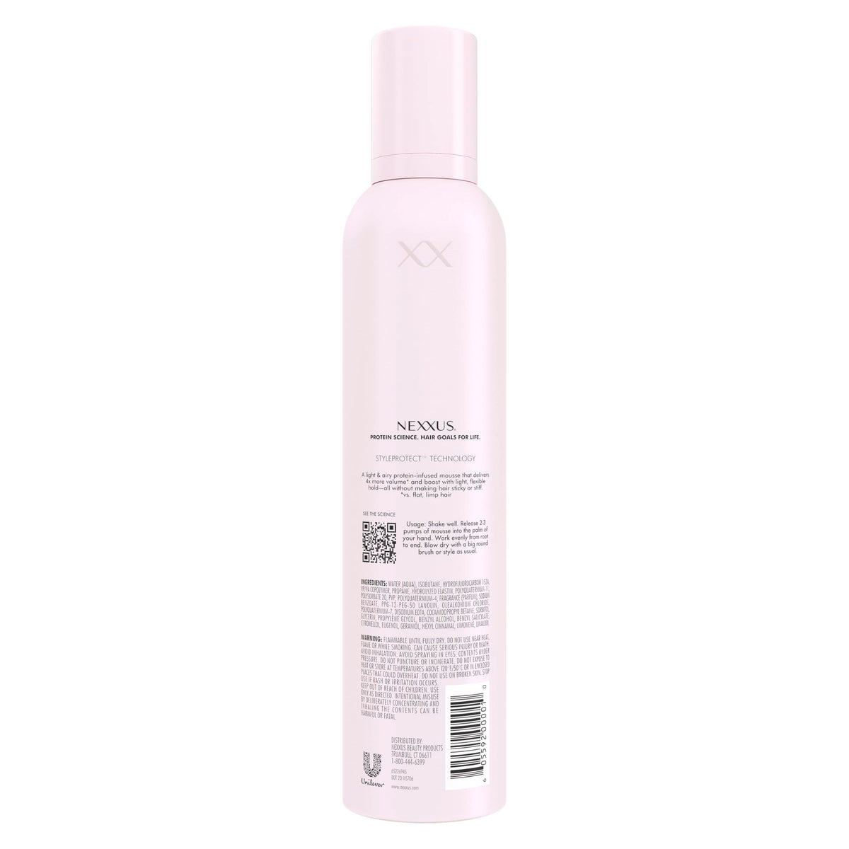 Nexxus Styling Volume Hair Mousse for Medium Hold, 10.6 oz