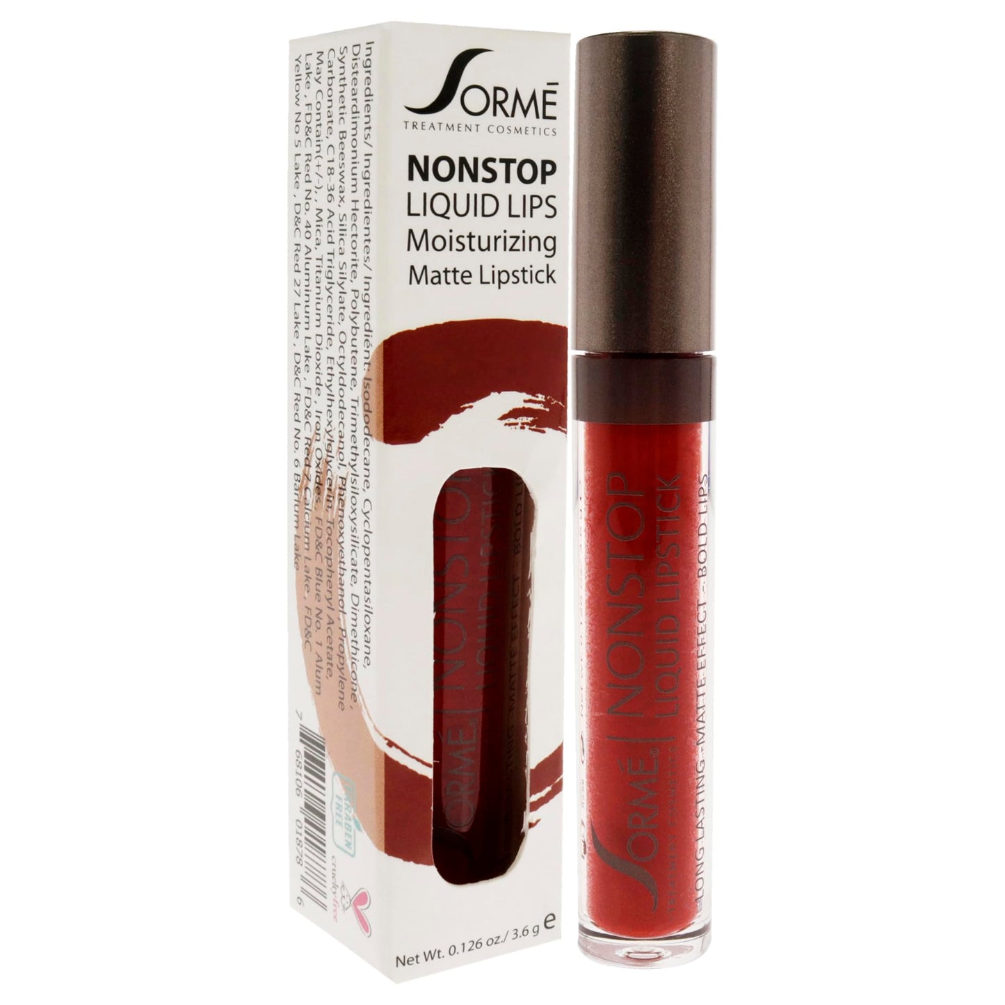 Sorme Cosmetics Nonstop Liquid Lipstick, OMG Beauty & Personal Care SORMÉ