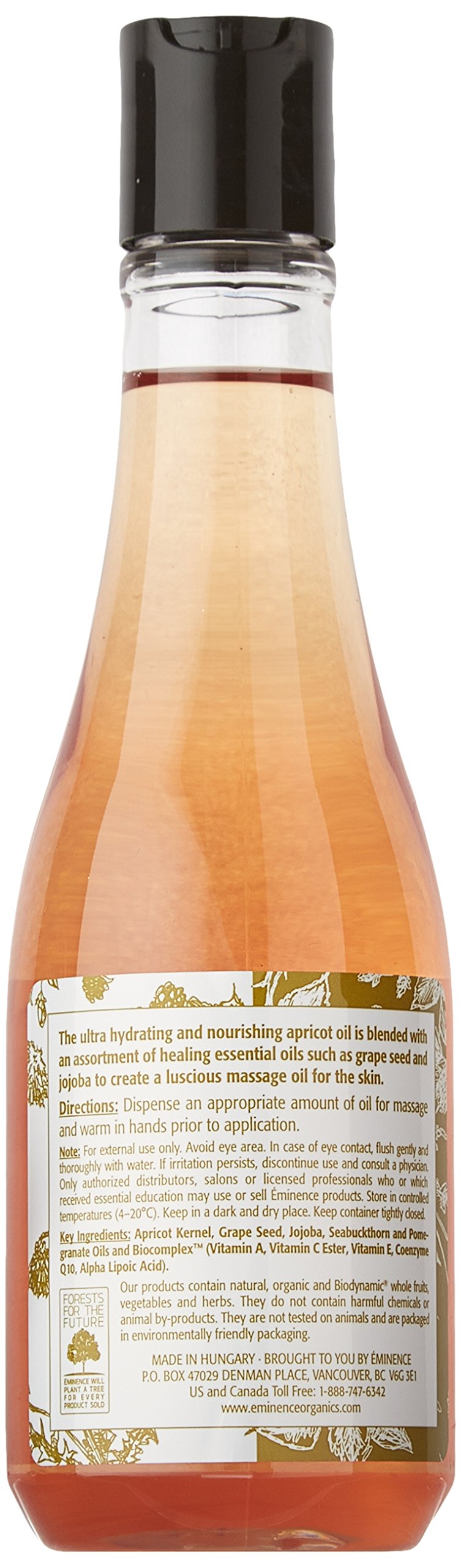 Eminence Organic Skincare Body Oil, Apricot, 8.2 Fluid Ounce Beauty & Personal Care Eminence