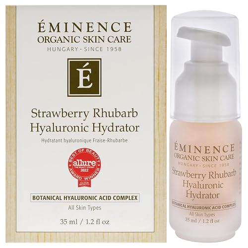Eminence Strawberry Rhubarb Hyaluronic Hydrator for Unisex - 1.2 oz Cream Beauty & Personal Care Eminence