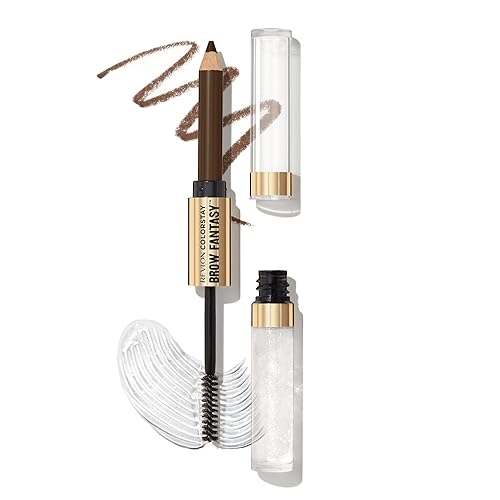 Revlon ColorStay Brow Fantasy, All In One Eyebrow Powder Pencil with Shaping Clear Gel, Smudge-proof, Stocking Stuffer for Women, 003 Medium Brown Beauty & Personal Care REVLON