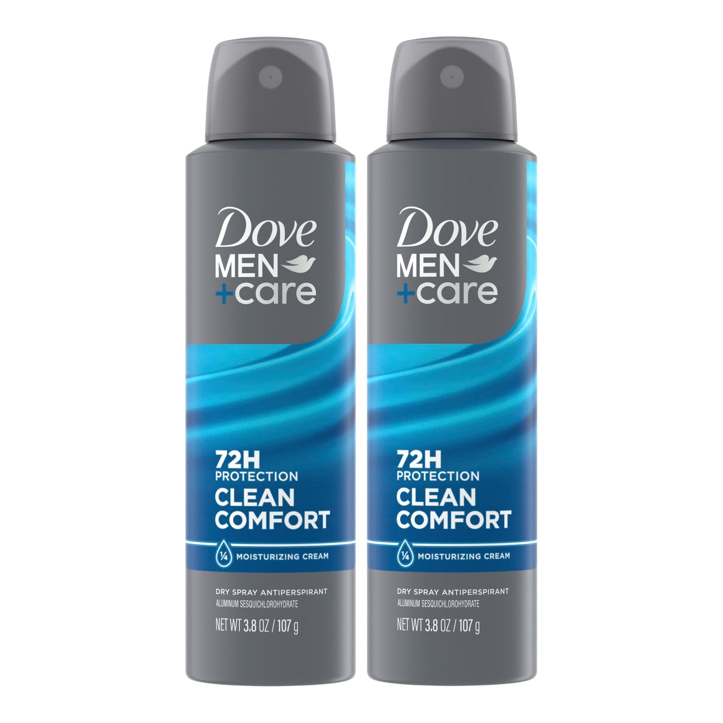 Dove Men+Care Antiperspirant Deodorant Clean Comfort Dry Spray For Men 72-hour Sweat and Odor Protection with Triple Defense Technology 3.8 oz Beauty and Personal Care Dove