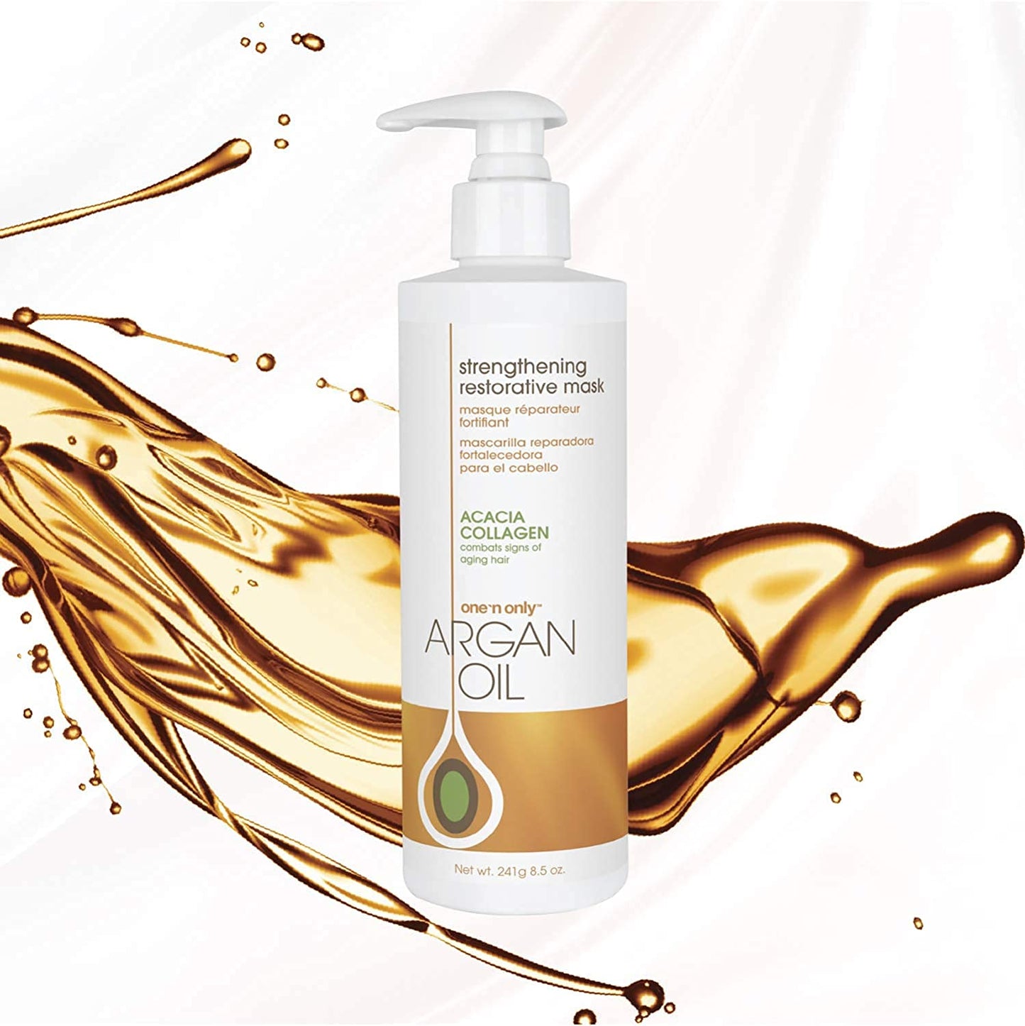 One 'n Only Hair Mask with Argan Oil, Strenghtening Restorative Mask, Helps Maintain Moisture Level for a Shiny Texture, Provides Color Protection Beauty & Personal Care One 'N Only