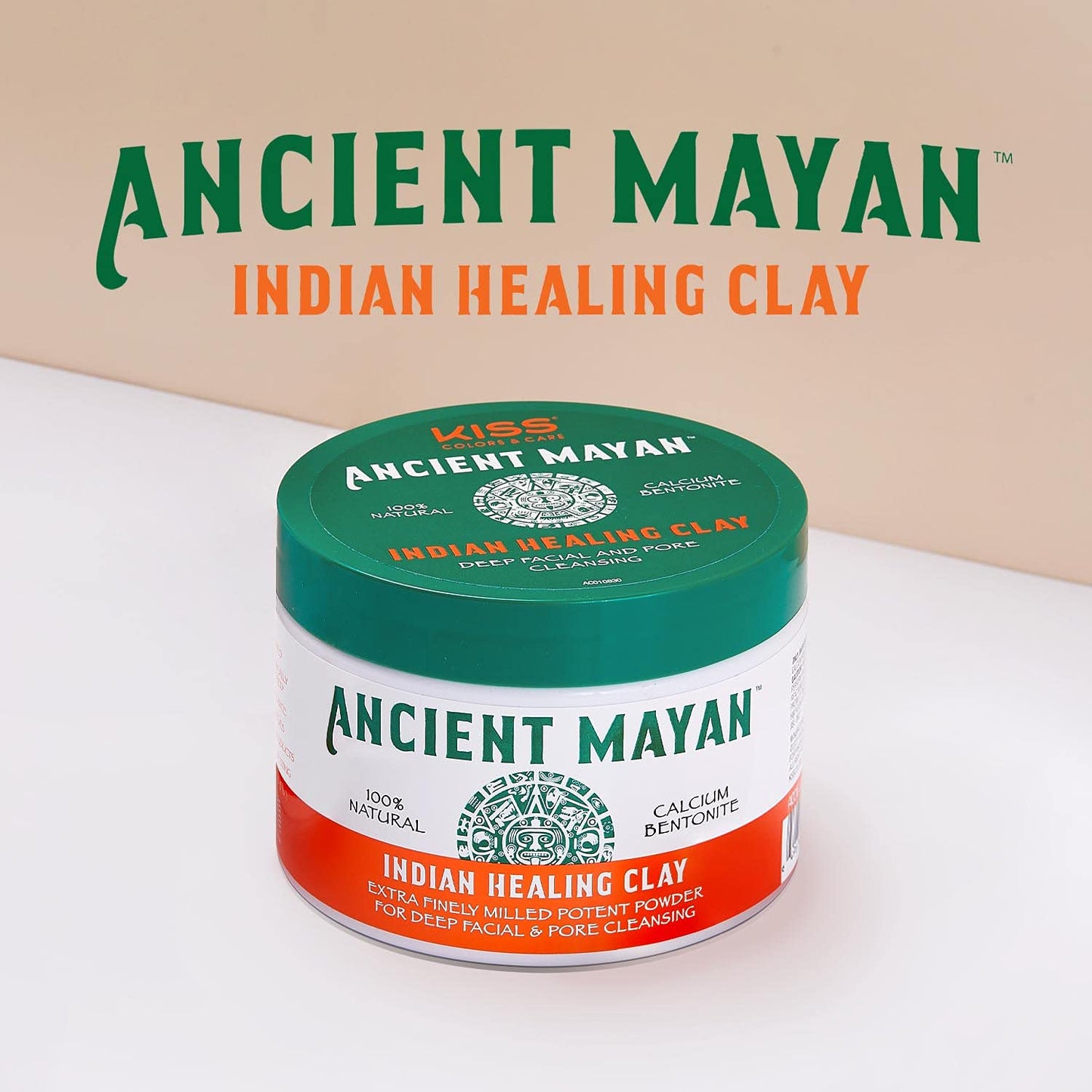Red by Kiss Ancient Mayan Indian Healing Clay, 100% Natural, For Deep Facial and Pore Cleansing, Deep Hair Conditioning (8 oz.) Beauty & Personal Care Red by Kiss