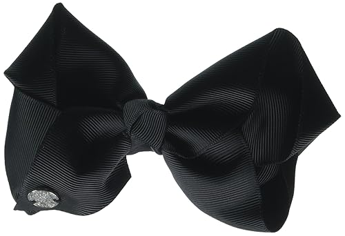 JoJo Siwa Girls Siwa Basic Bow, Black, One Size Beauty & Personal Care JoJo Siwa