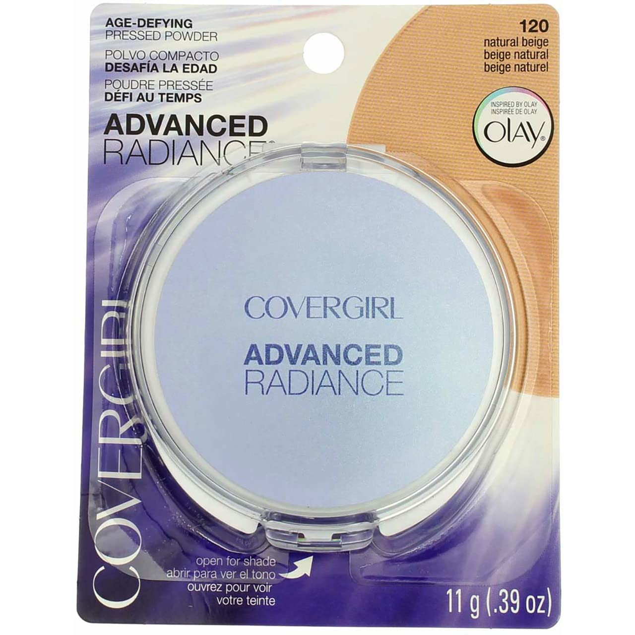 COVERGIRL Advanced Radiance Age-Defying Pressed Powder Natural Beige 120.39 Ounce (packaging may vary) Beauty & Personal Care COVERGIRL