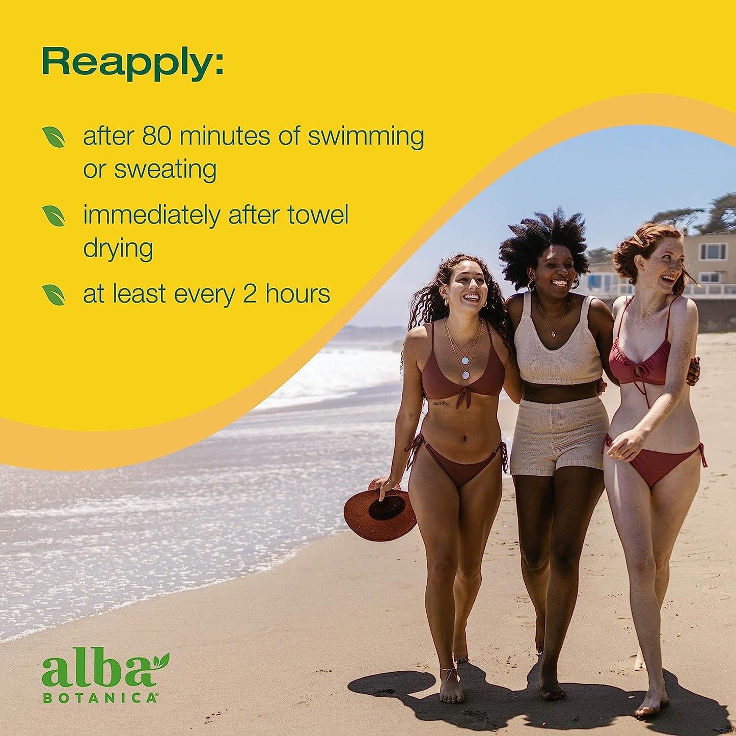 Alba Botanica Sunscreen Lotion, SPF 50, Island Vibe, 3 Oz Beauty & Personal Care Alba Botanica