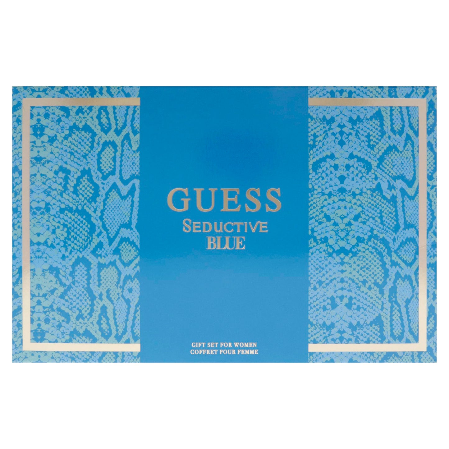 Guess Seductive Blue by Guess for Women - 4 Pc Gift Set 2.5oz EDT Spray, 3.4oz Body Lotion, 0.5oz EDT Spray, Pouch Beauty & Personal Care GUESS