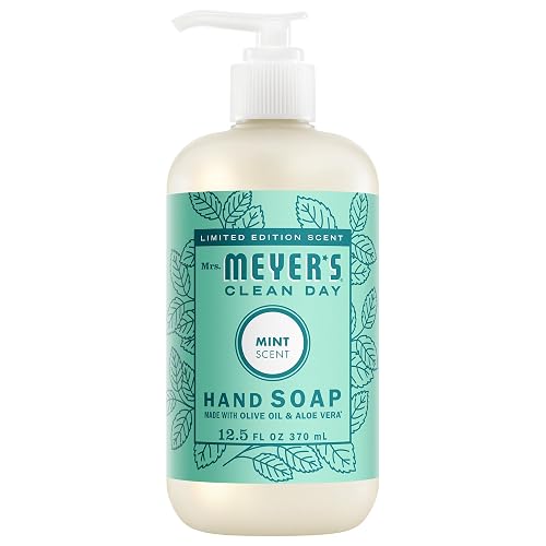 MRS. MEYER'S CLEAN DAY Hand Soap, Mint Scent, 12.5 Fl Oz Bottle Beauty & Personal Care Mrs. MEYER'S