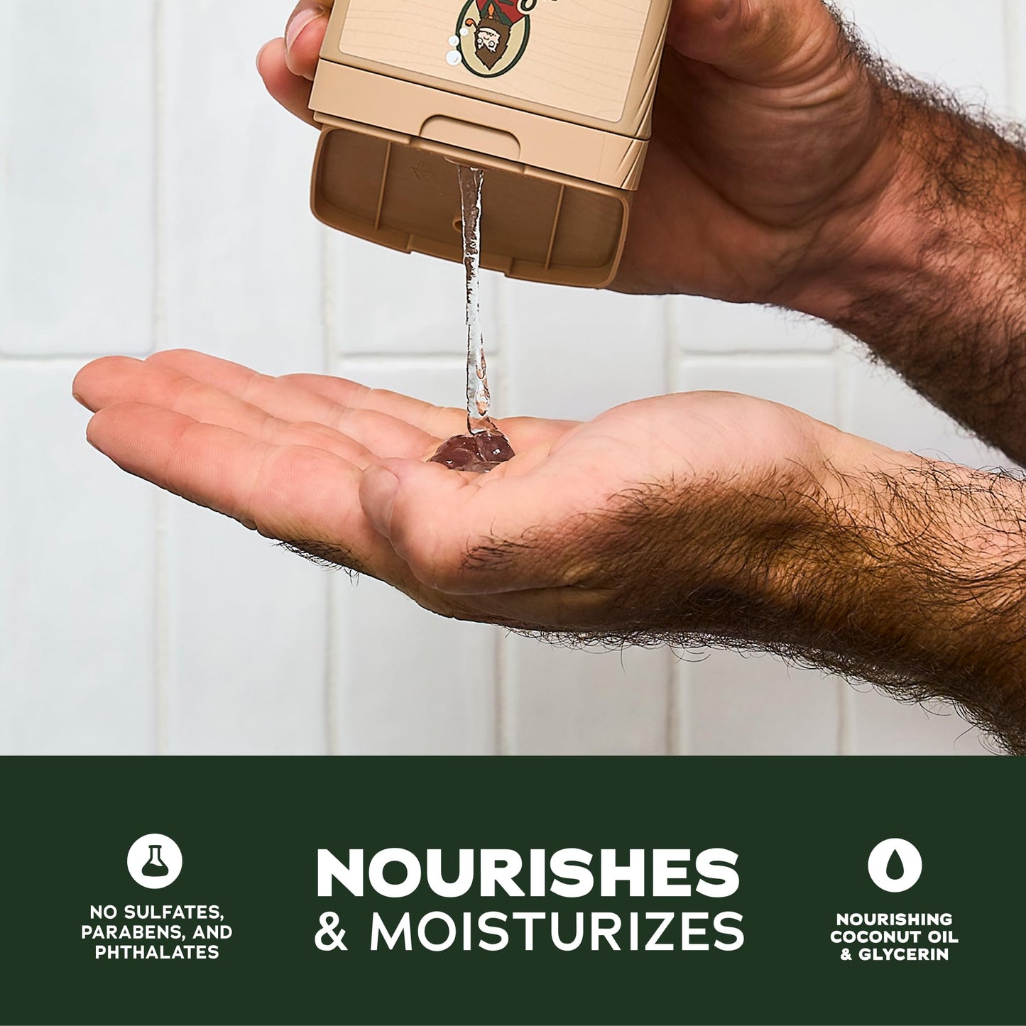 Dr. Squatch Natural Men's Body Wash Shower Gel - Cleansing, Nourishing, Long Lasting Scent, Moisturizing Body Wash for Men - Coastal Mist + Summer Beauty & Personal Care Dr. Squatch
