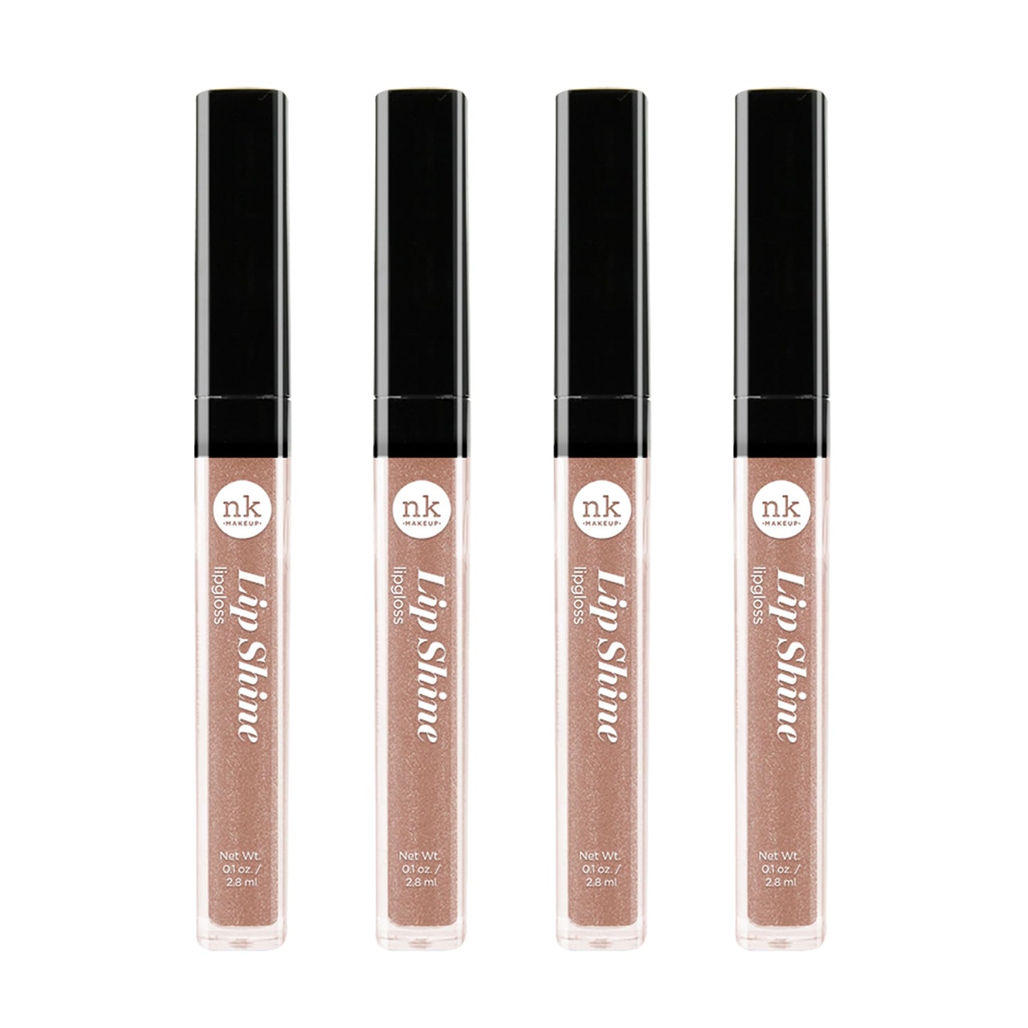 NICKA K NEW YORK Lip Shine, Cosmetics, vibrant colors, bright colors, shining lips, lip shine, long lasting (AMZ235) Beauty & Personal Care NICKA K NEW YORK