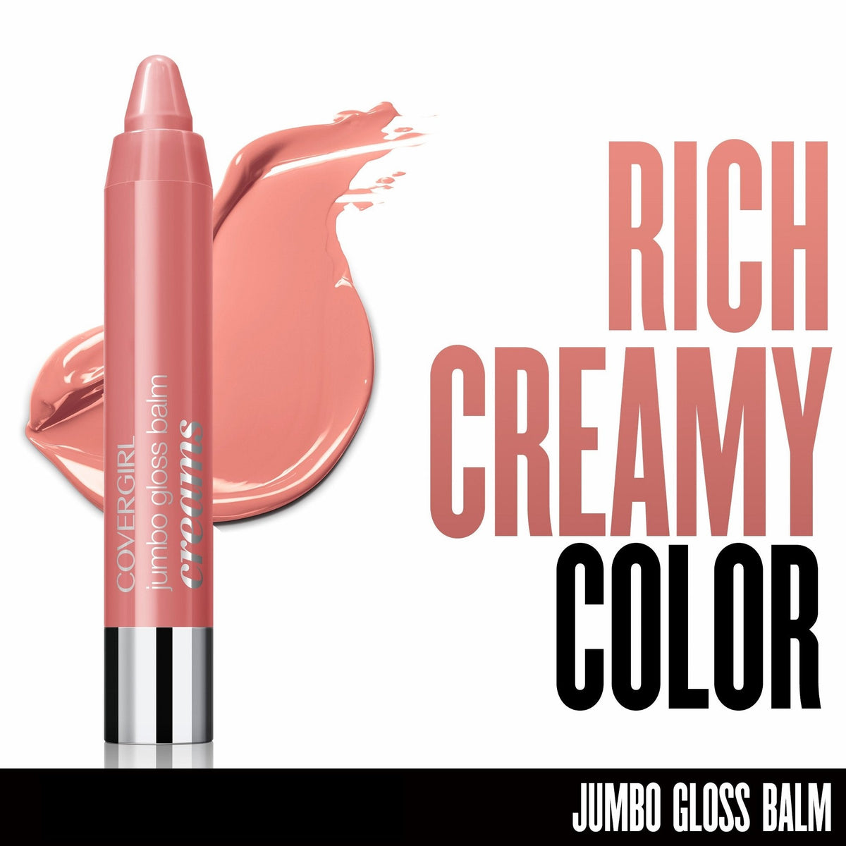 COVERGIRL Colorlicious Jumbo Gloss Balm Creams Caramel Cream 280, .11 oz Beauty & Personal Care COVERGIRL