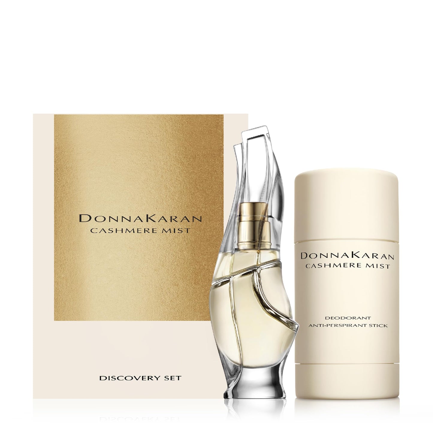 Donna Karan Cashmere Mist Discovery Duo Set For Women - Eau de Parfum Mini Spray 0.5 Fl. Oz. & Anti-Perspirant Deodorant Stick, 1.7 Oz. Beauty & Personal Care Donna Karan Cashmere Mist