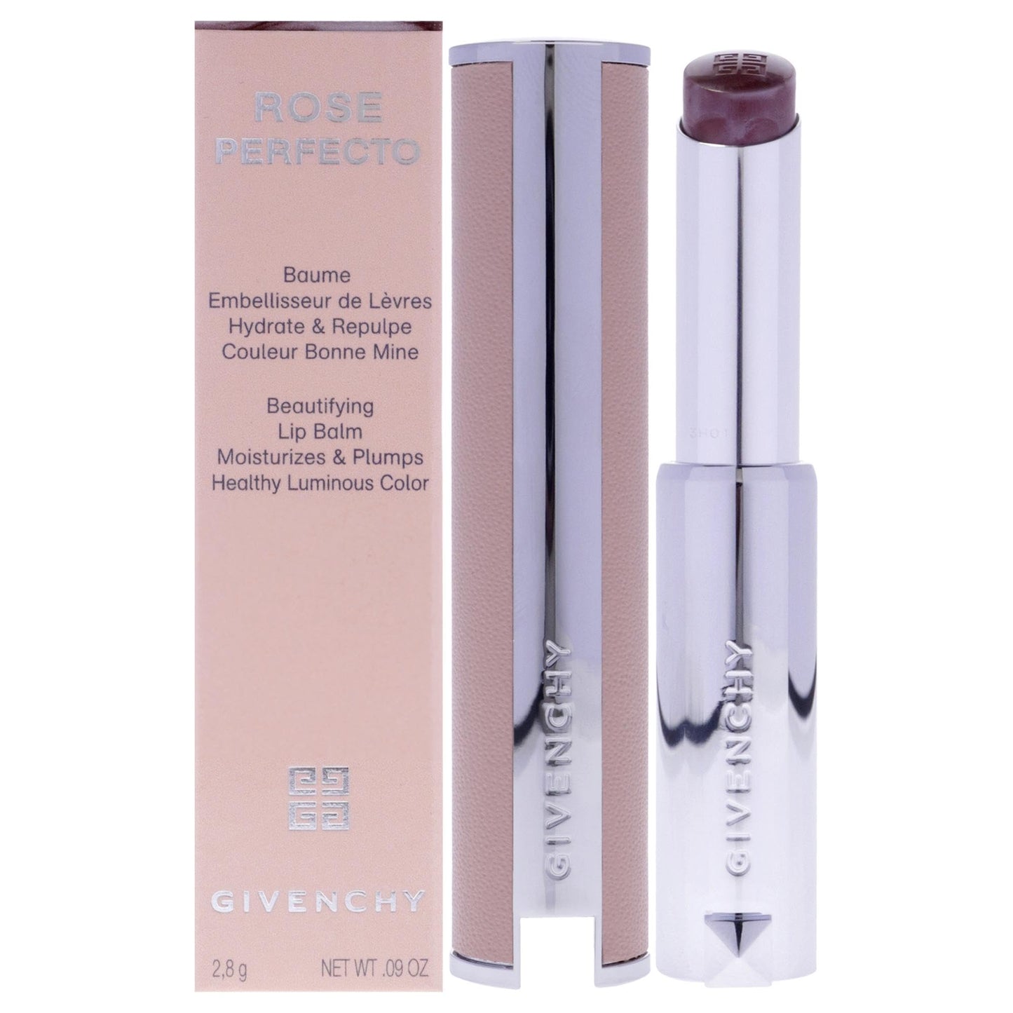 Rose Perfecto Plumping Lip Balm - N117 Chilling Brown by Givenchy for Women - 0.09 oz Lip Balm Beauty and Personal Care Givenchy