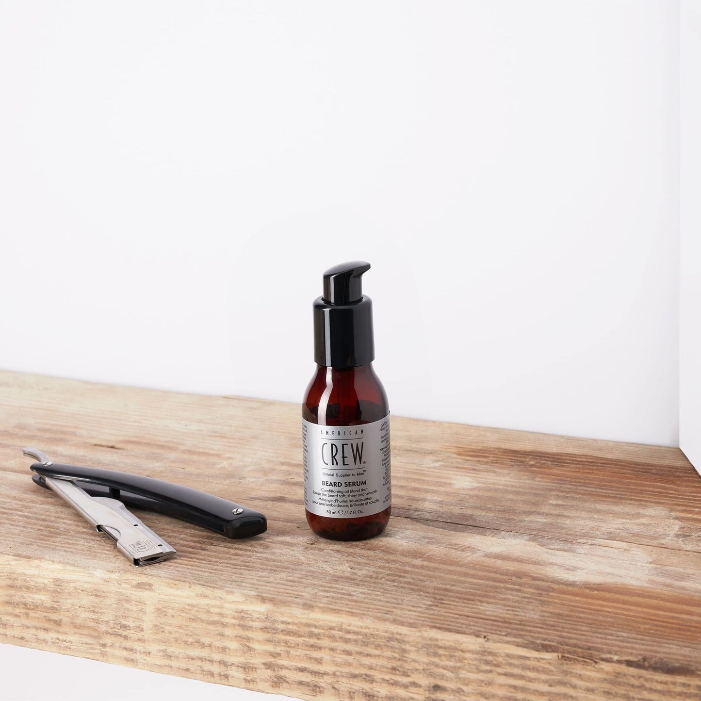 American Crew Beard Conditioner Serum, Conditioning Oil Blend for a Soft, Shiny & Smooth Beard, Stocking Stuffer for Him, 1.7 Fl Oz Beauty & Personal Care AMERICAN CREW