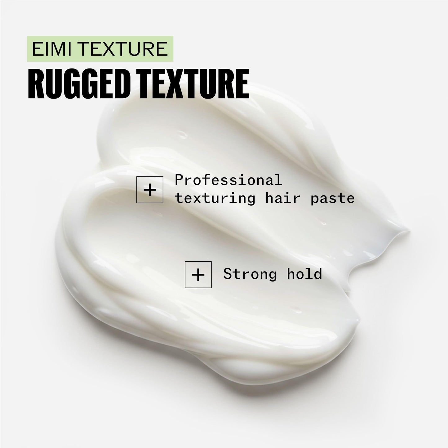 Wella Professionals EIMI Rugged Texture | Matte Texturizing Paste with Strong Hold & Definition | Hair Styling Pomade | 2.53 Fl Oz Beauty & Personal Care Wella Professionals