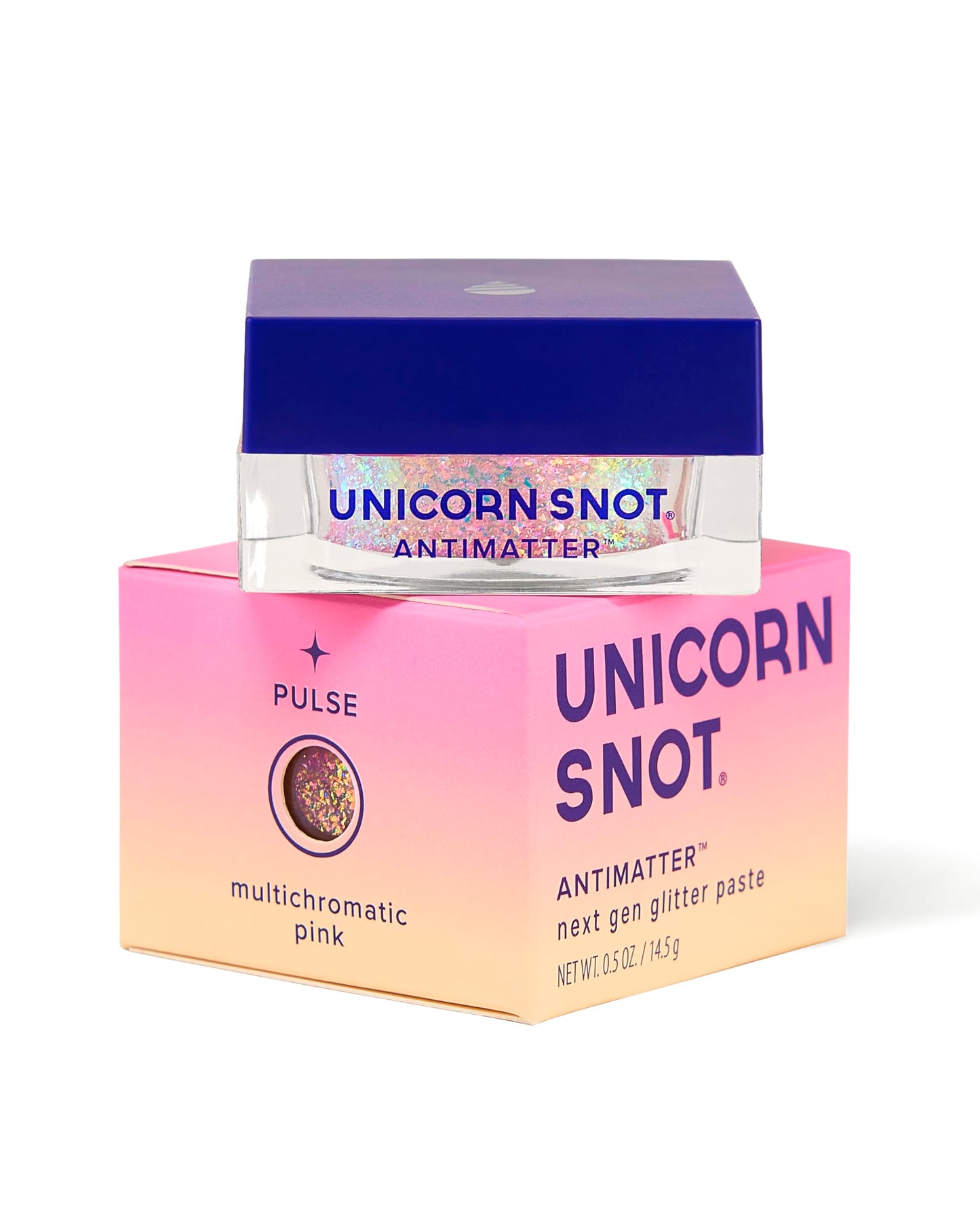 Unicorn Snot Antimatter Color-Shifting Glitter Paste - Plastic-Free Iridescent Body Glitter, Vegan & Cruelty-Free, Sweat-Proof Face & Body Paint, 0.5 Beauty & Personal Care UNICORN SNOT