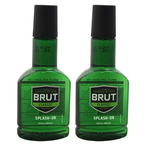 Brut Splash-On Original Fragrance for Men - 3.5 oz Splash - Pack of 2 Beauty & Personal Care Brut