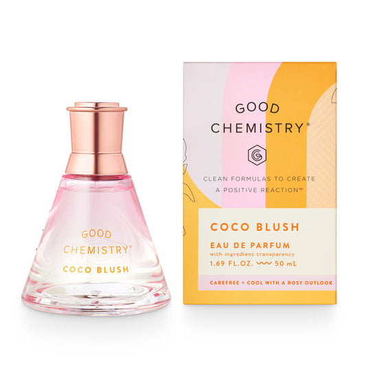 Good Chemistry Coco Blush Eau de Parfum 1.7 fl oz - Long-Lasting Perfume with Coconut Water, Pineapple, & Driftwood - Carefree, Clean & Vegan Beauty & Personal Care Good Chemistry